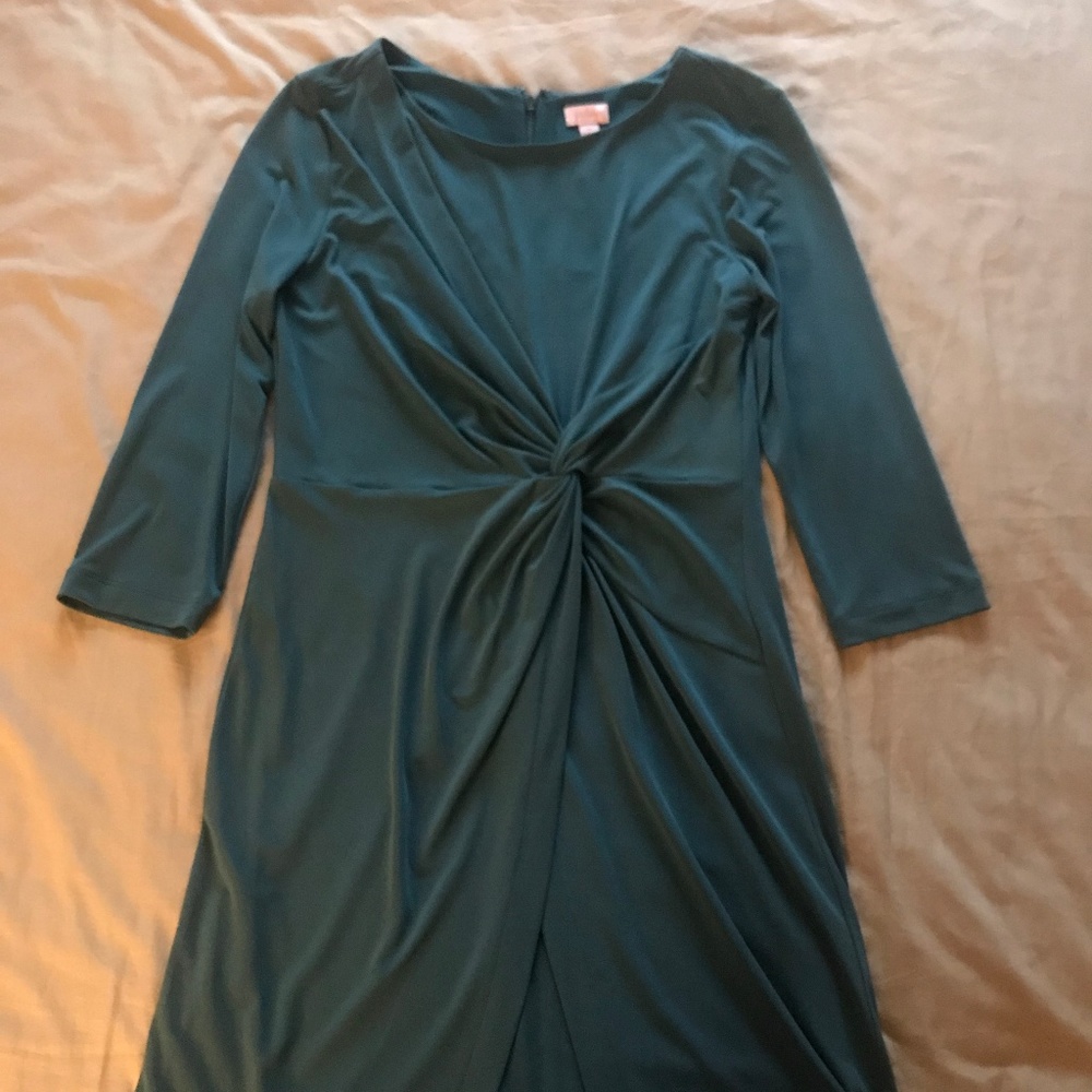 teal dress